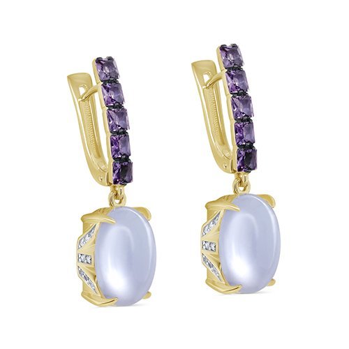 Серьги Кабаровский (Арт.12-21957-8089)