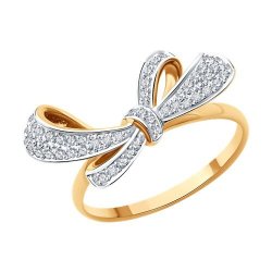 Кольцо из золота с бриллиантами (Арт.51-210-02332-1)