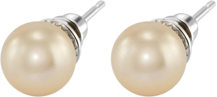Серьги из серебра с жемчугом (Арт.aas-13-10-5-s)