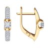 Серьги из золота с бриллиантами (Арт.51-220-02471-1)