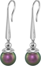 Серьги из серебра с жемчугом (Арт.aas-16-10-19-s)