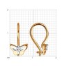 Серьги из золота с фианитами (Арт.028546)