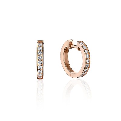 Серьги из красного золота с фианитами «Estet.new Shine» Estet (арт.01С1113916)