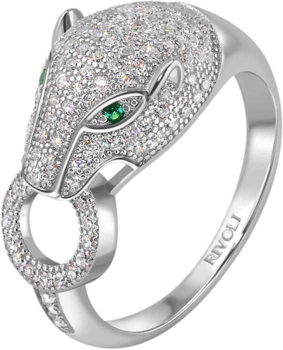 Кольцо из серебра с куб. цирконием (Арт.fpr-2-s)