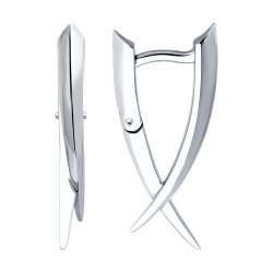 Серьги из серебра (Арт.94-120-02071-1)