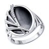 Кольцо из серебра с фианитами (Арт.94-110-01654-1)