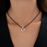 Колье из серебра с фианитами (Арт.95-170-02292-1)