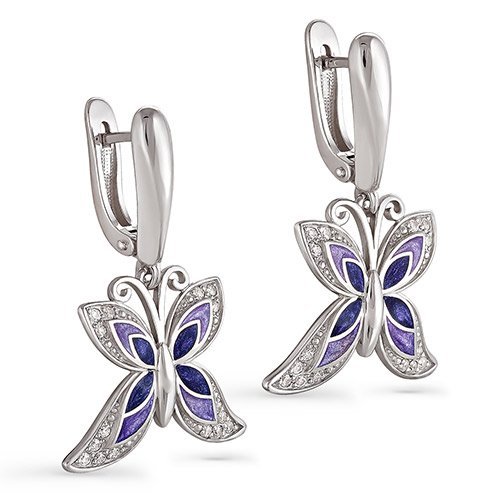 Серьги Кабаровский (Арт.12-040-8101)