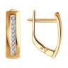Серьги из золота с бриллиантами (Арт.51-220-02056-1)