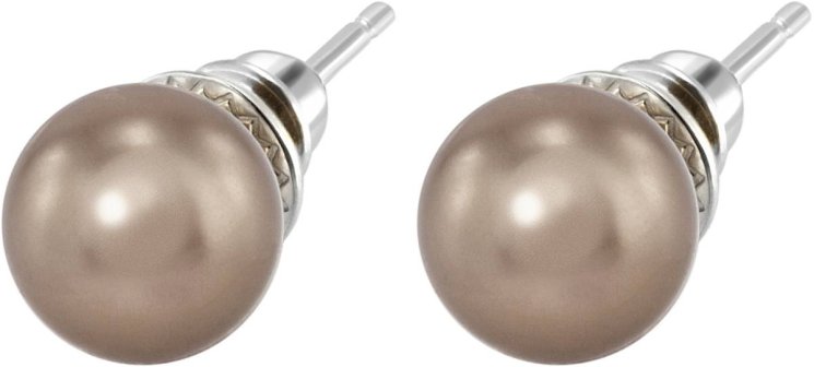 Серьги из серебра с жемчугом (Арт.aas-13-10-9-s)