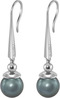 Серьги серебряные с жемчугом «Beautiful 24S» Rivoli (арт.AAS-16-10-24-S)