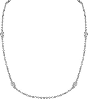 Ожерелье серебряное с кубическим цирконием «Exotica S» Rivoli (арт.FAO-1-49-S)