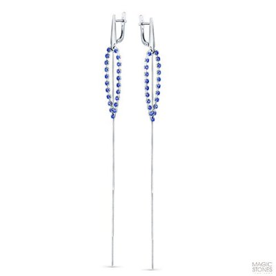 Серьги Magic stones (Арт.02-2-870-4900-031)