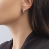 Серьги из золота с фианитами (Арт.021818)