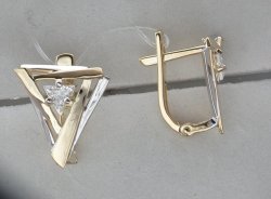 Серьги Эстет (Арт.01s1312986r)
