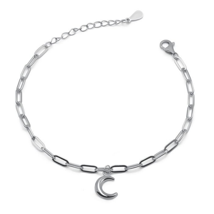 Браслет серебряный без вставки «Лунные крылья Universe» Myjewels (арт.042024208)