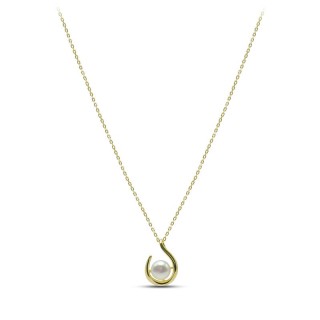 Ожерелье серебряное с жемчугом «Крылья Перламутра» MyJewels (арт.0522)