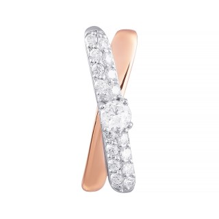 Кулон с бриллиантами «Перекресток Судеб» золото 585 My Jewels (арт.249690)