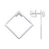 Серьги из серебра с фианитами «Грани Света» Соколов (арт.94-122-02380-1)