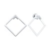 Серьги из серебра с фианитами «Грани Света» Соколов (арт.94-122-02380-1)