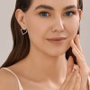 Серьги из серебра с фианитами «Грани Света» Соколов (арт.94-122-02380-1)