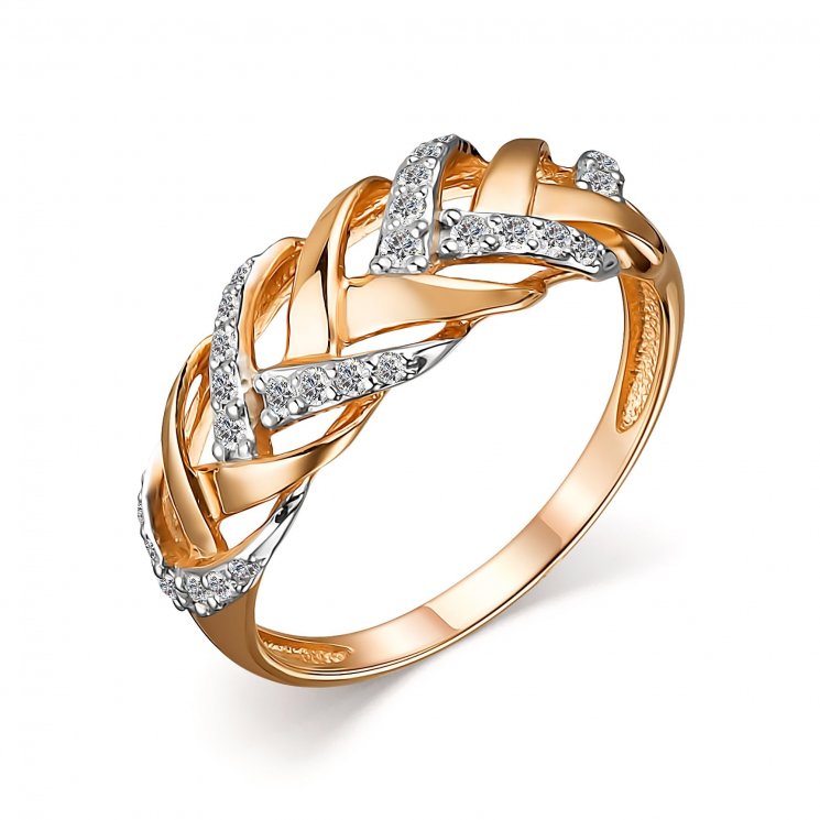 Золотое кольцо Алькор КЮЗ (Золото) 14497-100