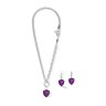 Колье magic crystal amethyst la_5054_10-0824