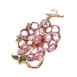 Кольцо из золота с аметистом и бриллиантом (Арт.r0002558c02_ko_dn_ps_pam_tv_pink)