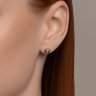 Серьги из золота с бриллиантами (Арт.1022256)