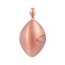 Кулон из золота с бриллиантом (Арт.sv_210p_pd_yg)