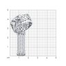 Кольцо из серебра с фианитами (Арт.94013902)