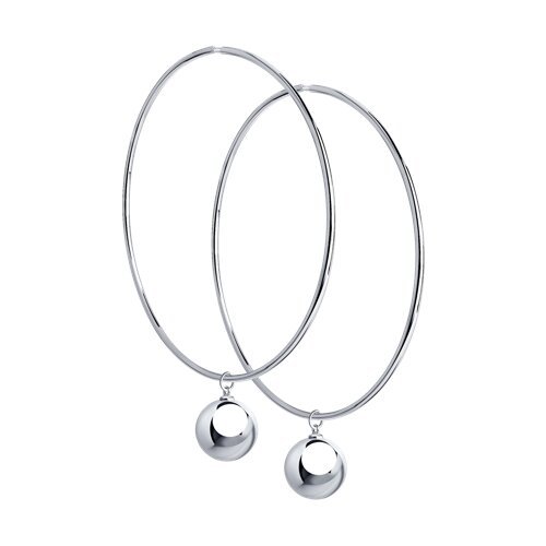 Серьги из серебра (Арт.94-124-01475-1)