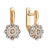Серьги из золота с бриллиантами (Арт.51-220-02083-1)