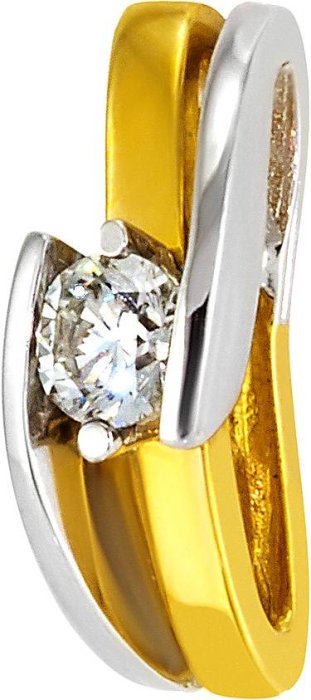 Кулон из золота с бриллиантом (Арт.da130xb2)