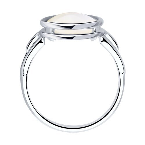 Кольцо из серебра с перламутром «Лунный Вальс» Соколов (арт.8301)