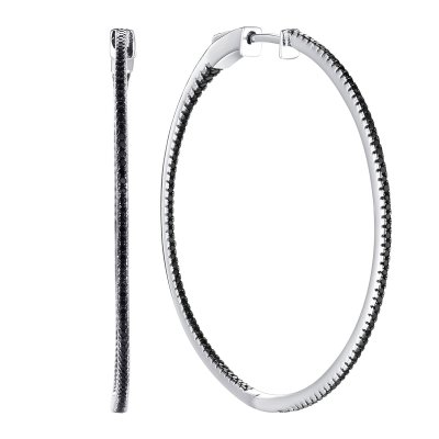 Серьги из серебра с шпинелью (Арт.cz-e01600-x-wb-x-x-b)