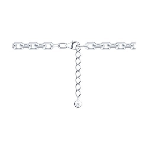 Браслет серебряный с топазом и фианитами «Ледяное сияние» SOKOLOV (арт.92050183)