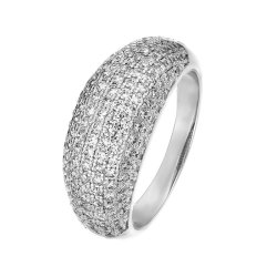 Кольцо из серебра с фианитом (Арт.mp-r01013-x-w-x-x-w)
