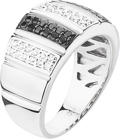 Кольцо с бриллиантами «Elegance 07» из белого золота Diamanti (арт.3DG008GBN)