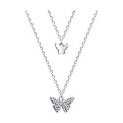 Колье из серебра с фианитами (Арт.94070705)