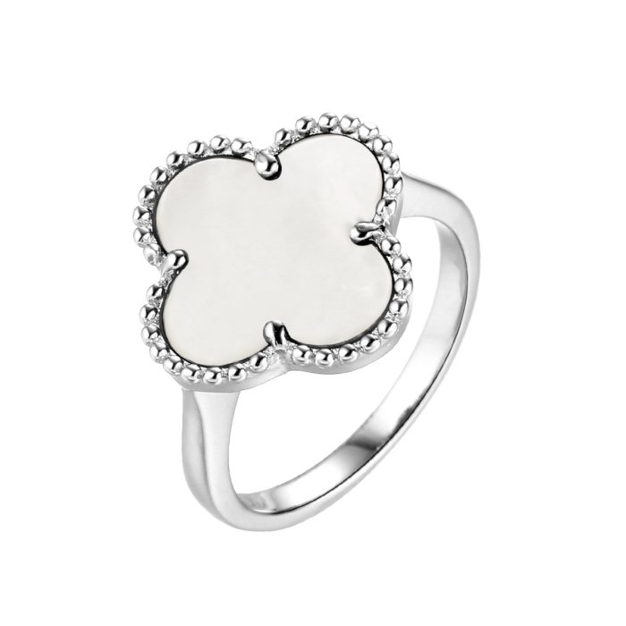 Кольцо из серебра с керамикой (Арт.tc-r00206-w-w-x-x-x)