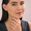 Кольцо из серебра с ажурным орнаментом «Греческий путь» Соколов (арт.94014605)