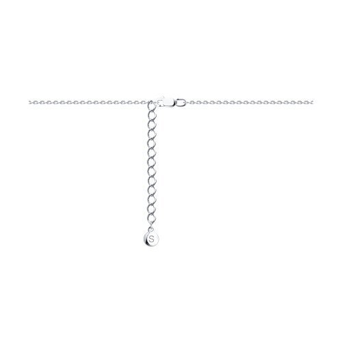 Колье из серебра с жемчугом (Арт.92070064)