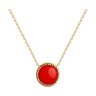 Колье из золочёного серебра (Арт.93-370-01563-2)