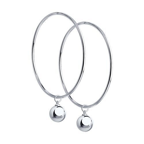 Серьги из серебра (Арт.94-124-01481-1)