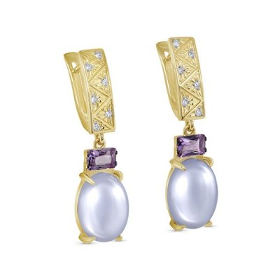 Серьги Кабаровский (Арт.12-21963-8089)