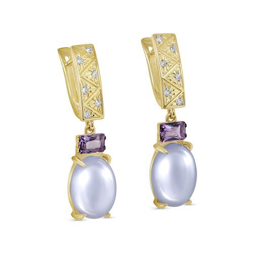 Серьги Кабаровский (Арт.12-21963-8089)