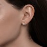 Серьги из золота с бриллиантами (Арт.1022288)