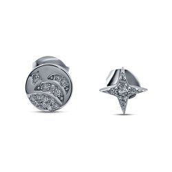 Серьги Серебряные крылья (Арт.021ea105482a-119_kubcirkonii)