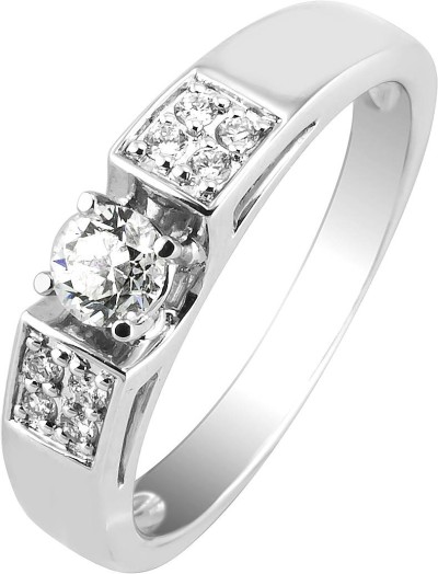 Кольцо с бриллиантом из белого золота «Tentation Celeste» Diamanti (арт.3DG061GB2)